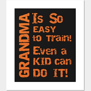 Grandma t-shirt Posters and Art